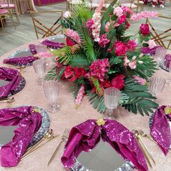 baby shower artificial flowers