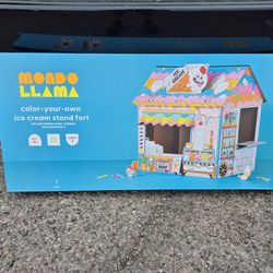 ICE-CREAM SHOP FORT LIFE SIZE DIY