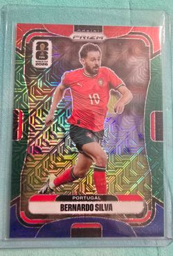2026 Prizm FIFA World Cup 2026 #362 Bernardo Silva RGB Red Green Blue Portugal