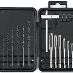 13pcs Drill and Tap Set, SAE, 