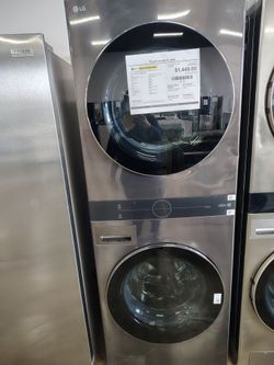 LG wash tower electric dryer