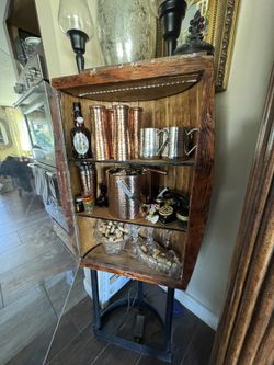 Stoneys Whiskey Barrel Display 