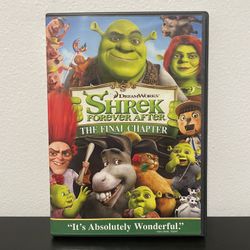 Shrek Forever After The Final Chapter DVD Movie Dreamworks Animated Kids 2010