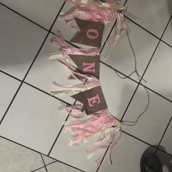 ONE Highchair Banner