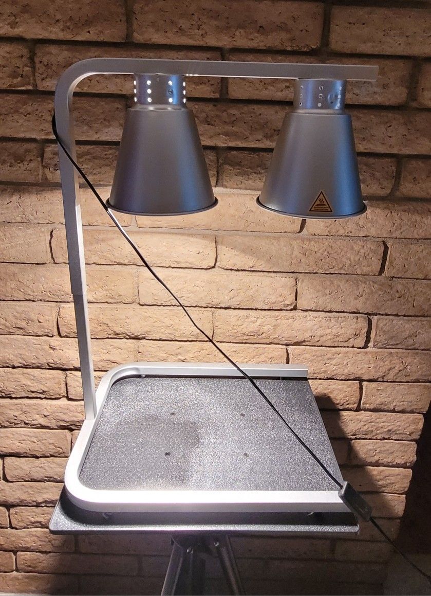 Commercial Food Warmer Lamp 2 Bulbs