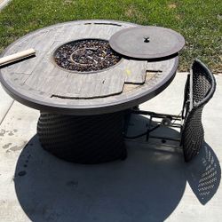 Outdoor Firepit Table