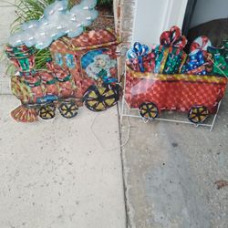 3' Light Up Christmas Train 