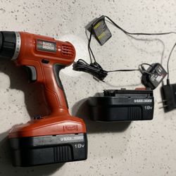 Black and Decker Cordless Drill