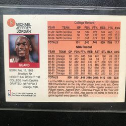 Michael Jordan Collectable Card