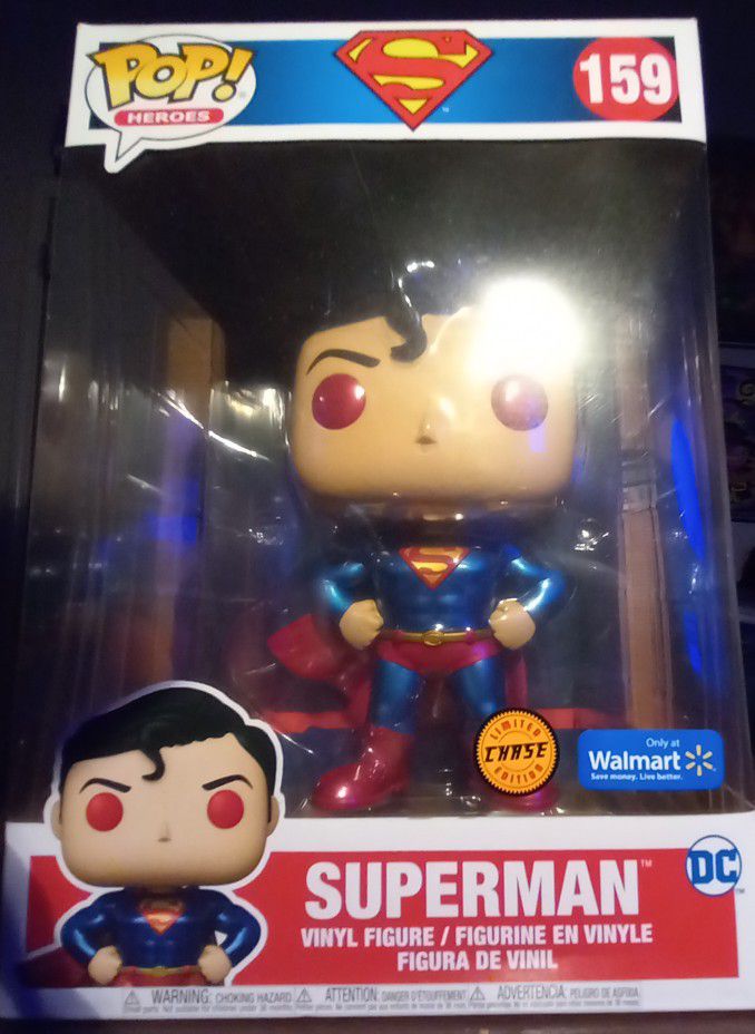 Funko Pop Superman Chase Exclusive Edition 