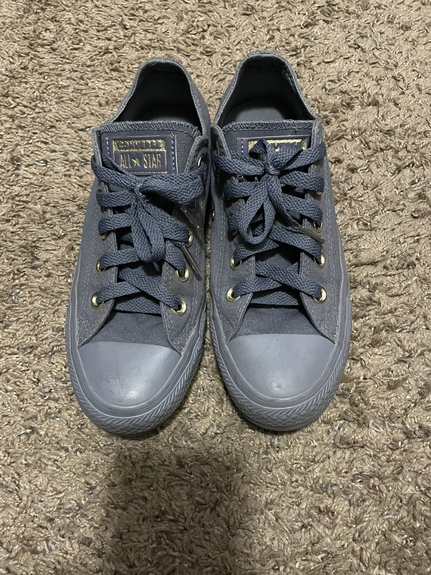 Converse All Star Chuck Taylor Ox Light Carbon Gold Sneakers