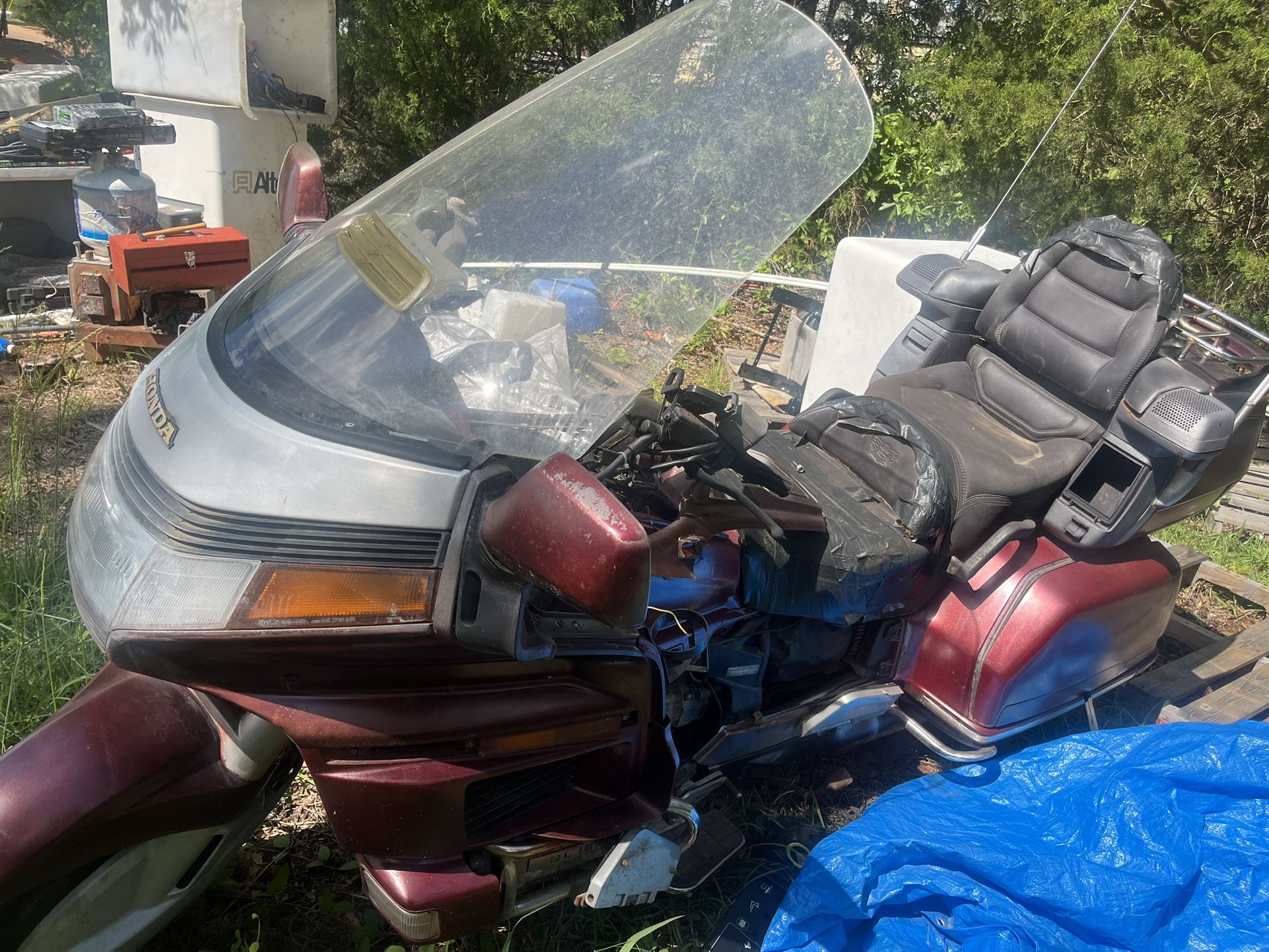 1989 Honda Gl1500 Goldwing gold wing
