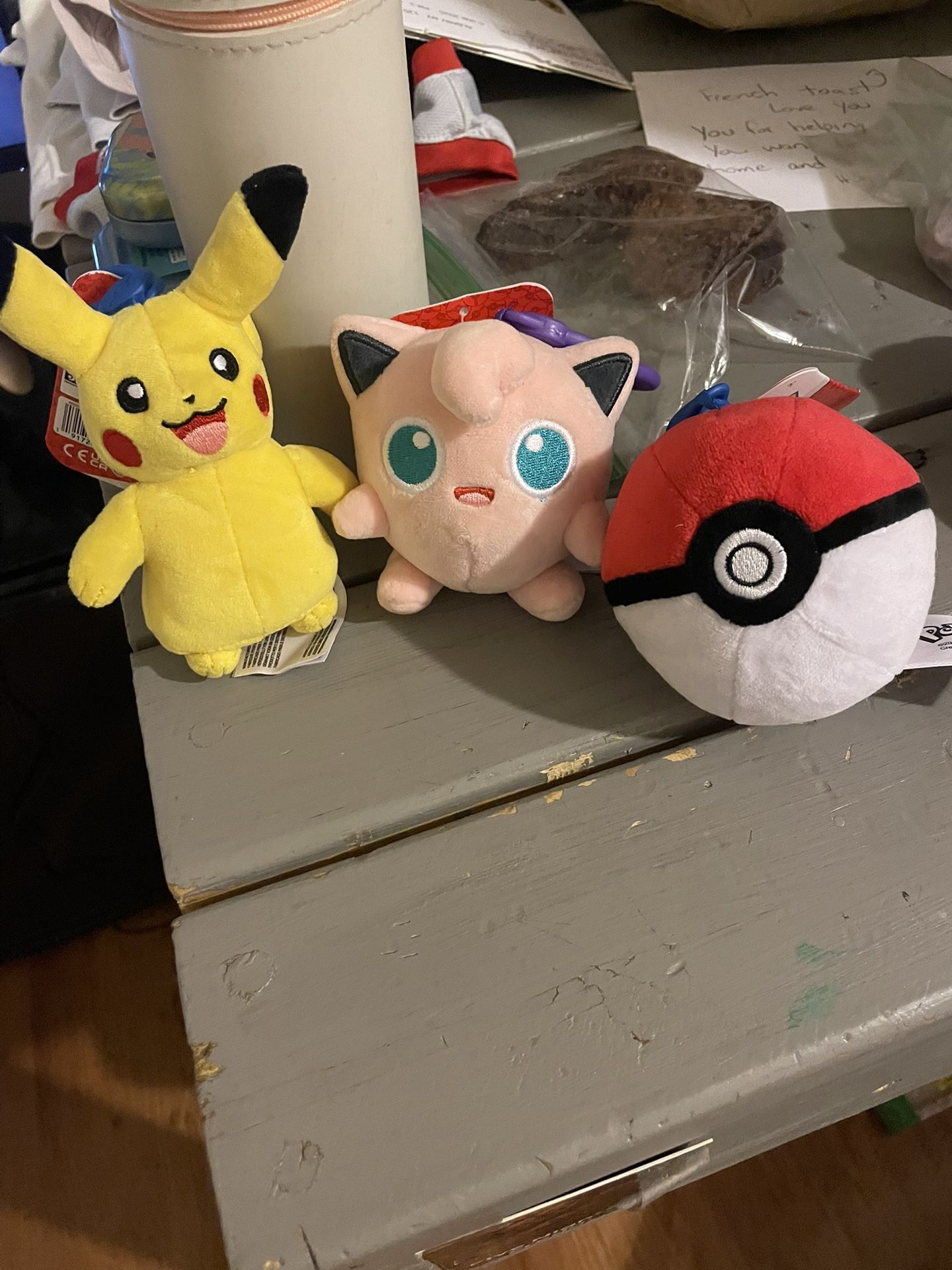 Pokemon plushies