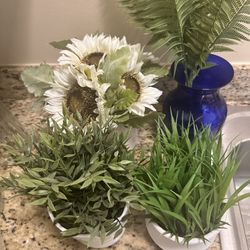 Decorative faux Plants 