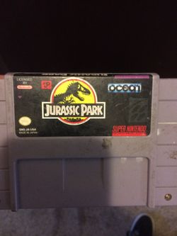 Jurassic Park for super Nintendo