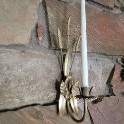 Wheat Grass Candle Holders