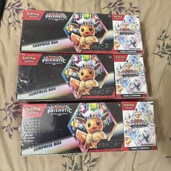 Prismatic Evolutions Booster Bundle + Surprise Box Bundle