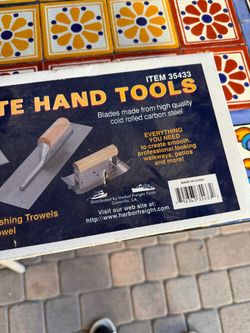Concrete handle Tools