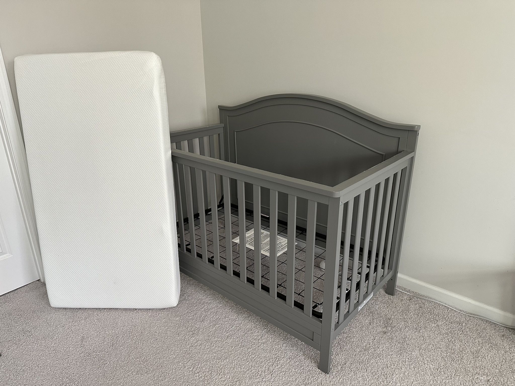 Baby Crib And Mattress