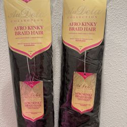 Audela collection afro kinky braid hair