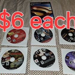 Ps2 Playstation 2 Games Late May Arrivals $6