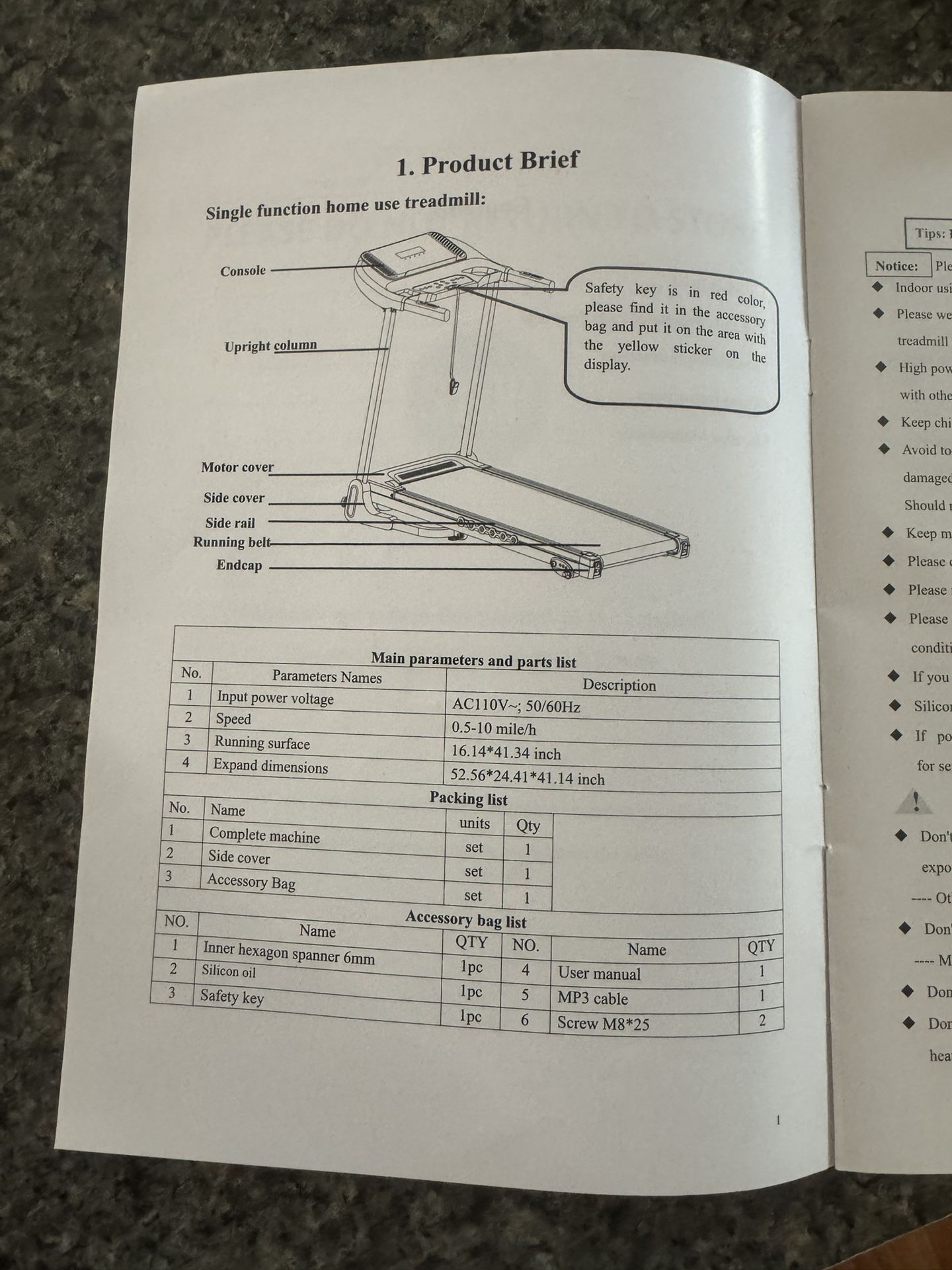 Brand New Folding Treadmill. Too Small For 6’1 Son. Used 4 Times. Paid 500 $ Looking For Best Offer