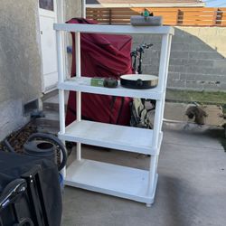 Plastic Shelving Unit