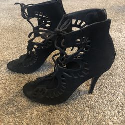 Modern Vice Tie Back Heels
