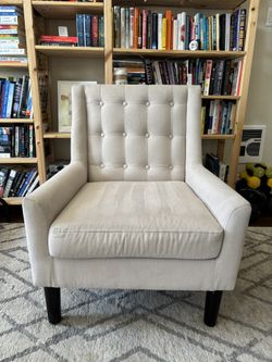 Cream Armchair