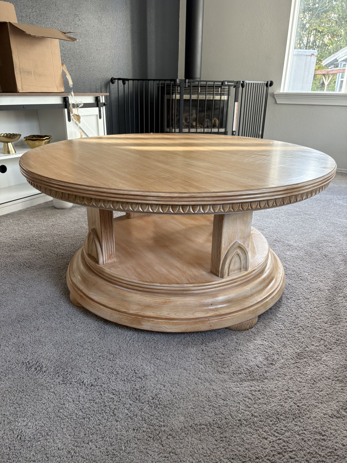 Beautiful Solid Wood Coffee Table.