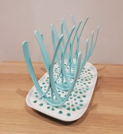 Baby Bottle Drying Rack (Aqua)