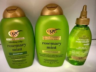 OGX Shampoo and Conditioner all 3 x $17