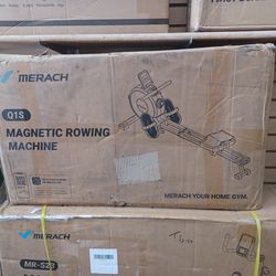 Merach magnetic rowing machine Q1S.  16 level of Quite resistance.  Brand New