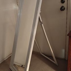 5 feet Tall Wood Flat Floor Mirror