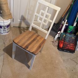 2 Solid Wood Chairs 