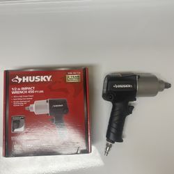 Husky 1/2 Inch Impact Wrench 450 FT -LBS