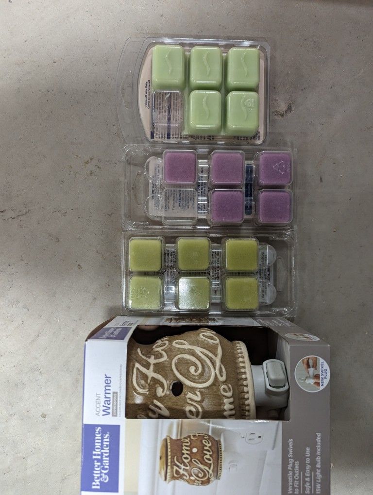 Wall Wax Warner With Wax Melts