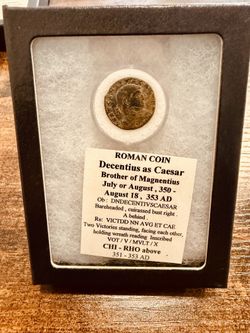 Roman Coin Authentic 350-353 AD