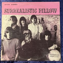 Jefferson Airplane - Surrealistic Pillow - 1967  Orig Vinyl "Somebody to Love"