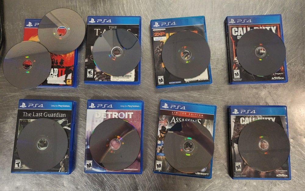 Ps4 Games Priced Separately See Pics