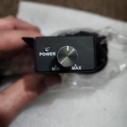 Metal Remote Bass Knob, 6 PIN Direct Wired Into Knob
