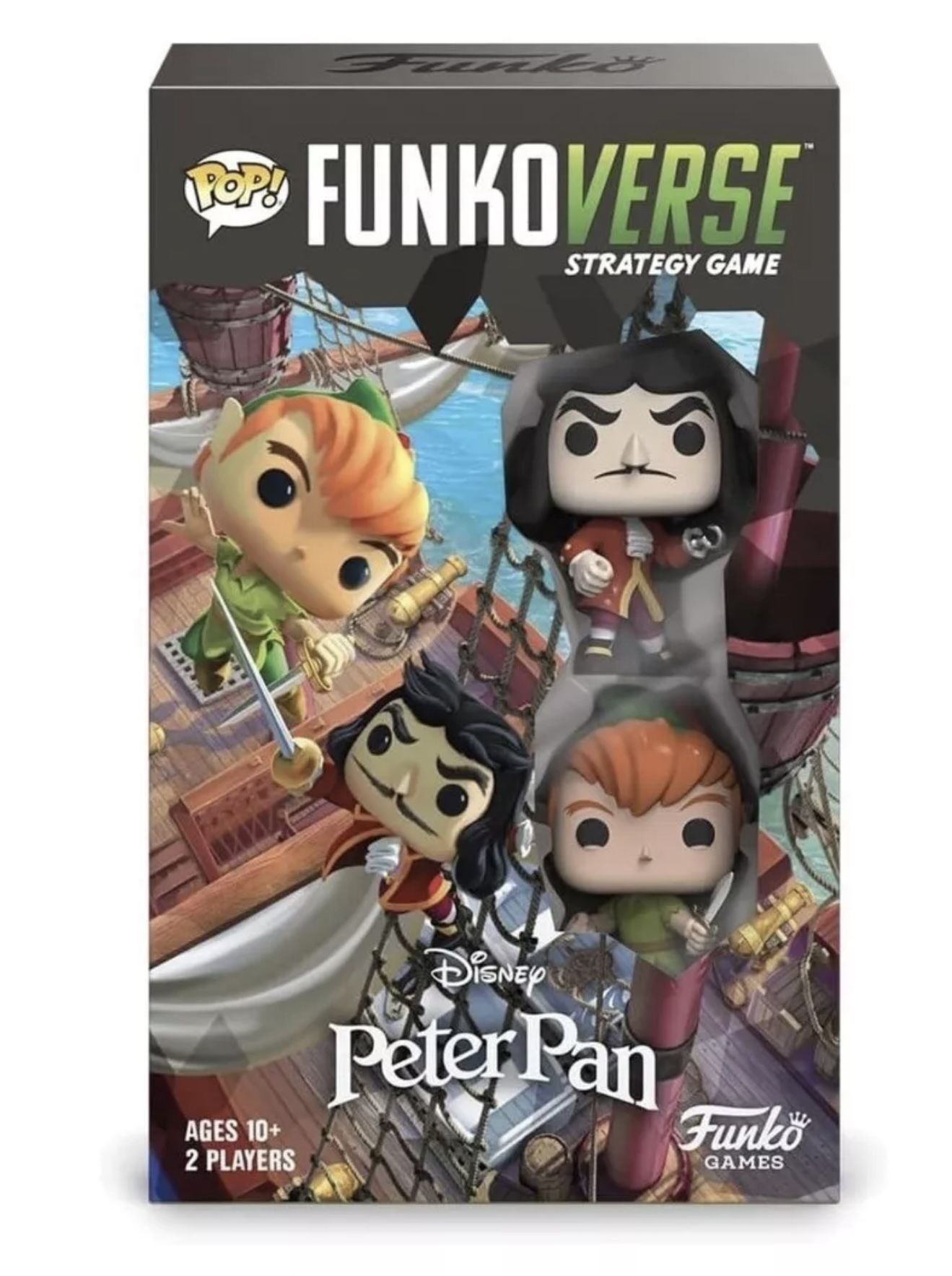 Funkoverse: Peter Pan 100 2-Pack Board Game