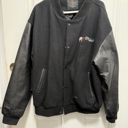 Dunbrooke - Men's Large Letterman's Black "The Picture People"Jacket