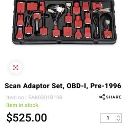 Snap On OBD1 Conectors 