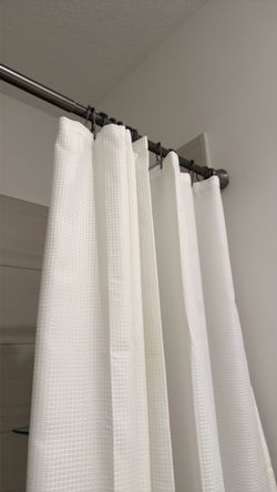 shower curtain with hook