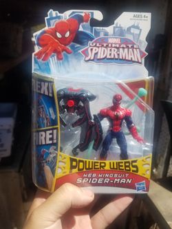 Hasbro Ultimate Spiderman Power Webs Action Figure
