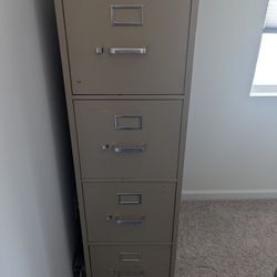 Tall 4 Drawer File Cabinet