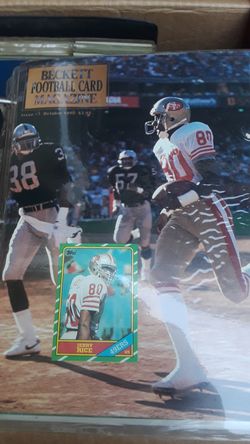 Beckett football CARD magazine October 1990