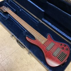 Schecter Diamond Series Custom 6 String Bass Guitar with Schecter Case 