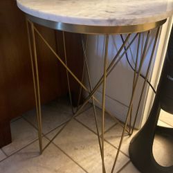 Modern Marble End Table